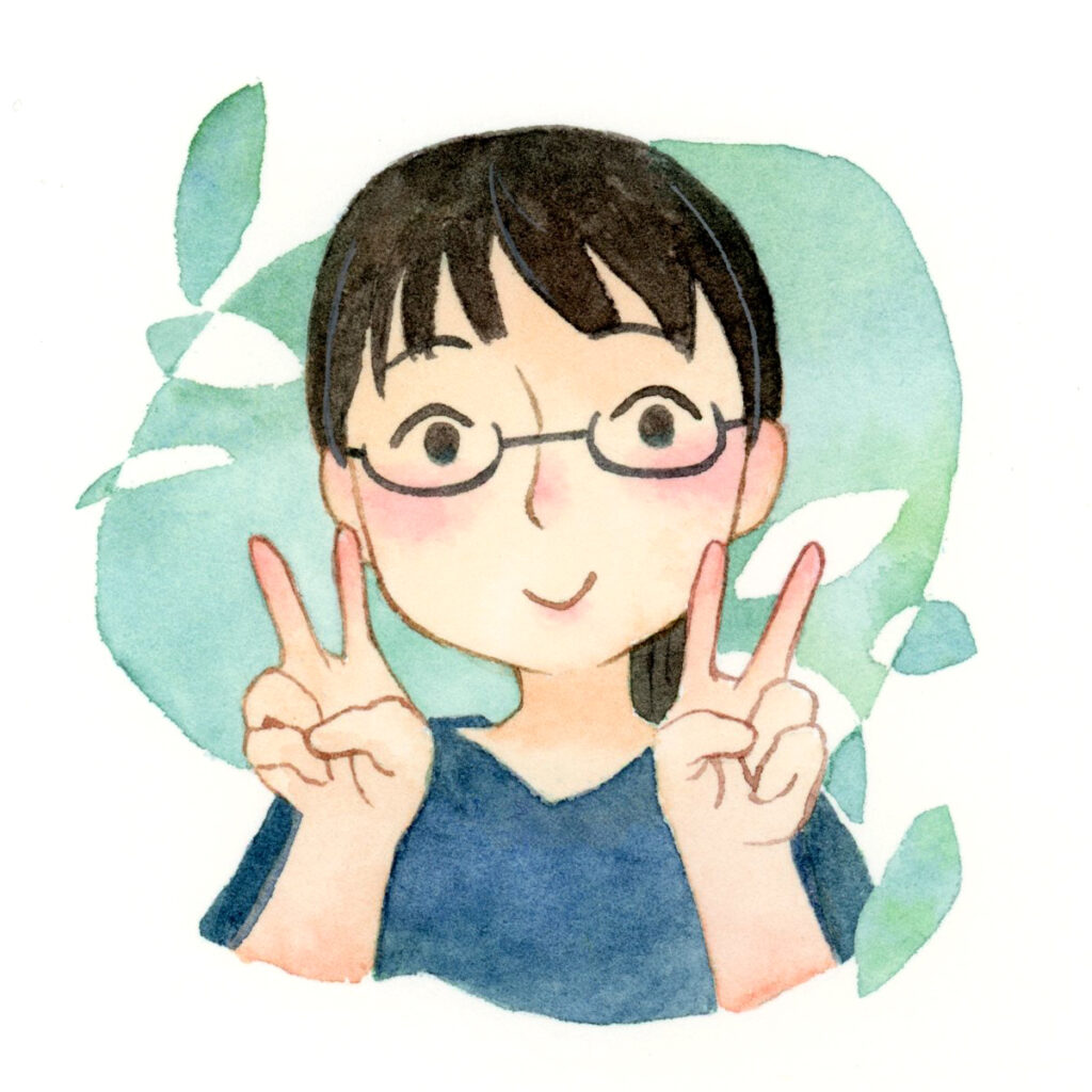 中沢アサカの似顔絵