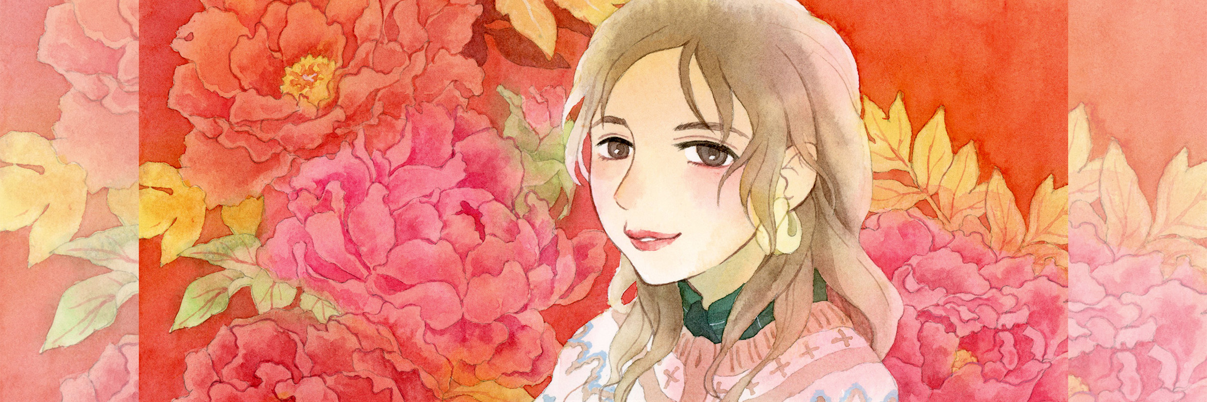 スライド１　前菜盛り合わせの絵本風イラスト